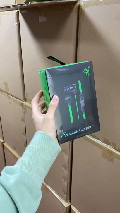 Razer雷蛇战锤狂鲨V2专业版入耳式电脑...