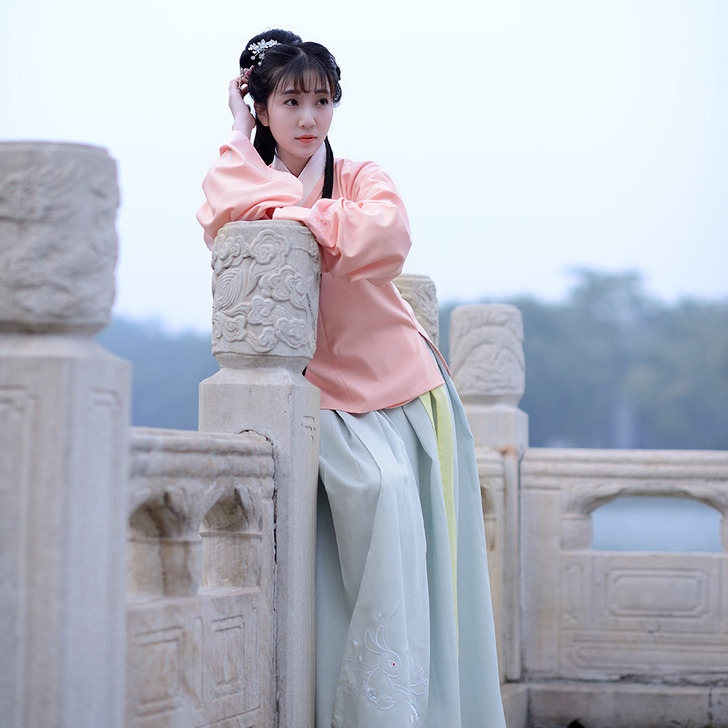 如梦霓裳汉服女装袄裙[相见欢(十四]衫裙秋...
