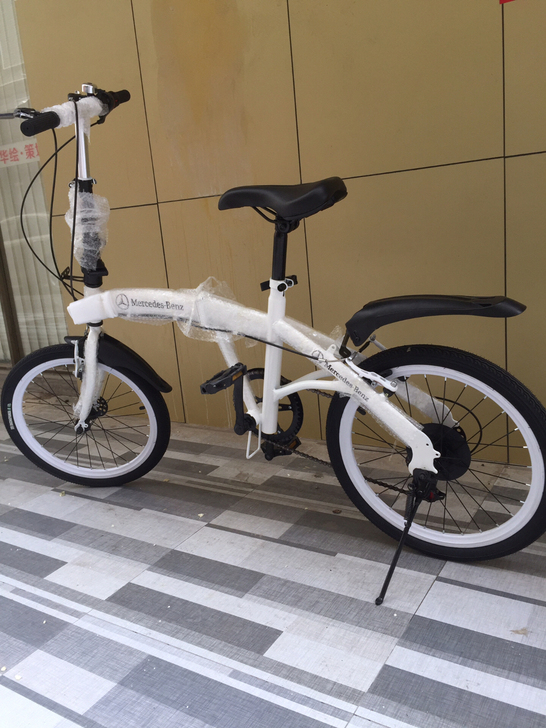 20寸奔驰折叠变速自行车   全新奔驰宝马...