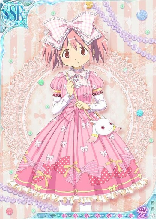 【全新全款包毛】魔法少女小圆cos洋装co...