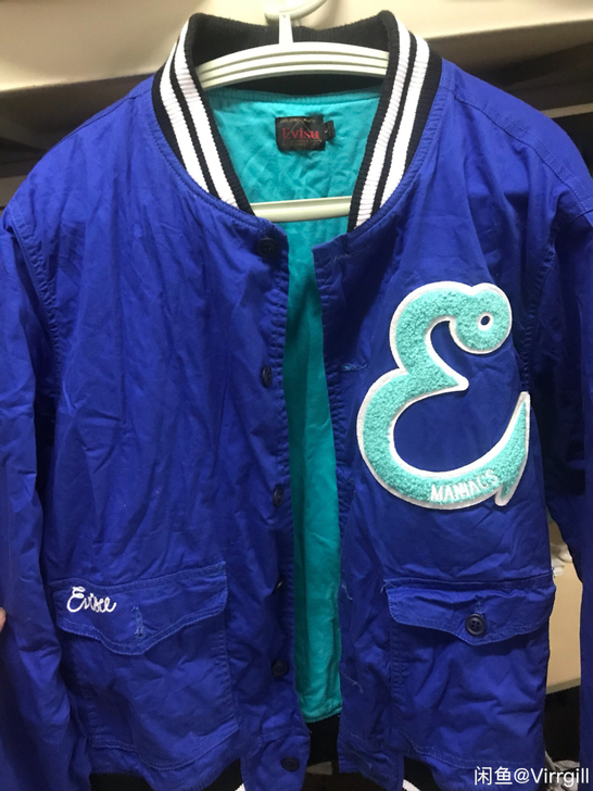 Evisu棒球服vintage棒球夹克  ...