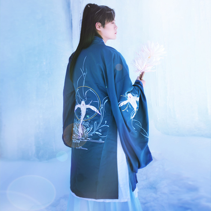 如梦霓裳 渡沧溟宋制大袖衫（s