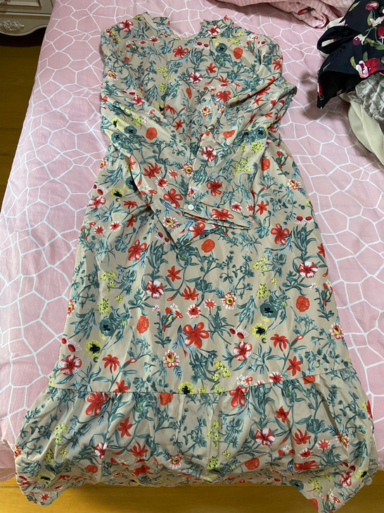 田园风森系碎花裙，穿上秒变小清新