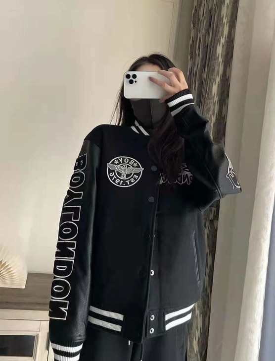 Boy London冬季棒球棉服 男女同款