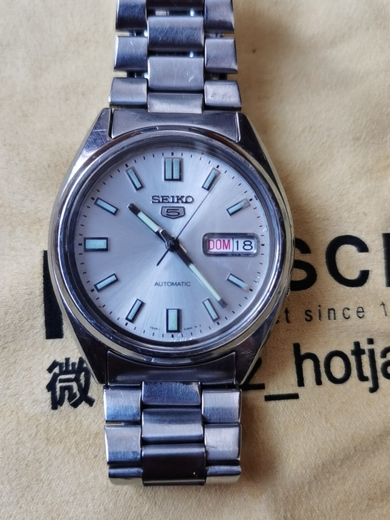 精工7s26，全原装，蓝宝石表蒙，表盘、指...