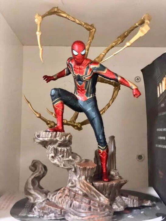 大橘 复联4 钢铁蜘蛛侠手办英雄远征 手办...