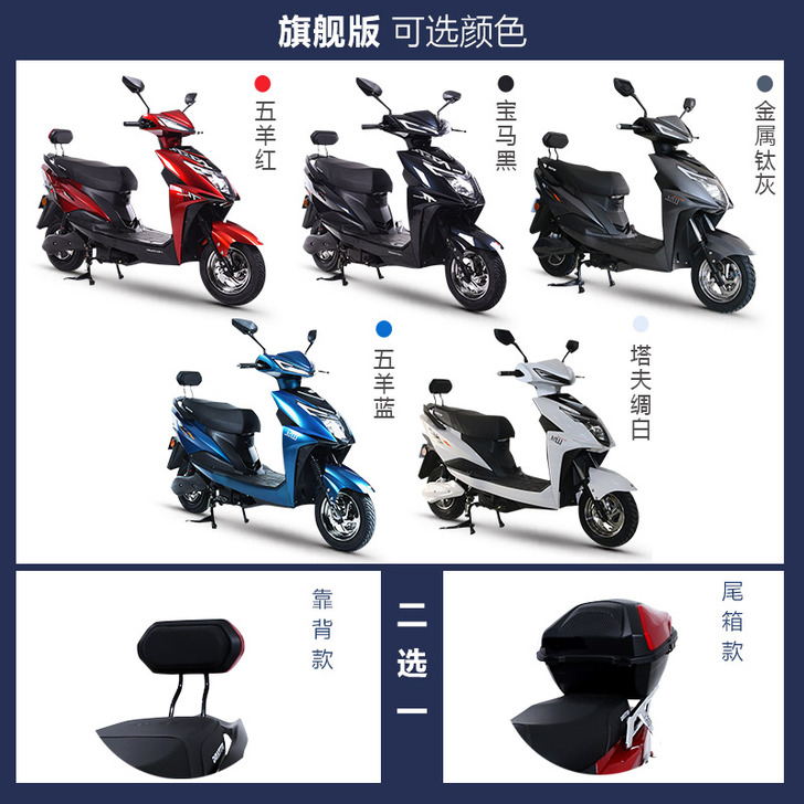 【来电价】五羊电动车红运电瓶车电动摩托车6...
