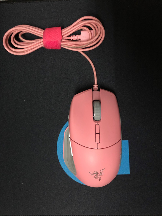 雷蛇 巴塞利斯蛇 粉色鼠标
