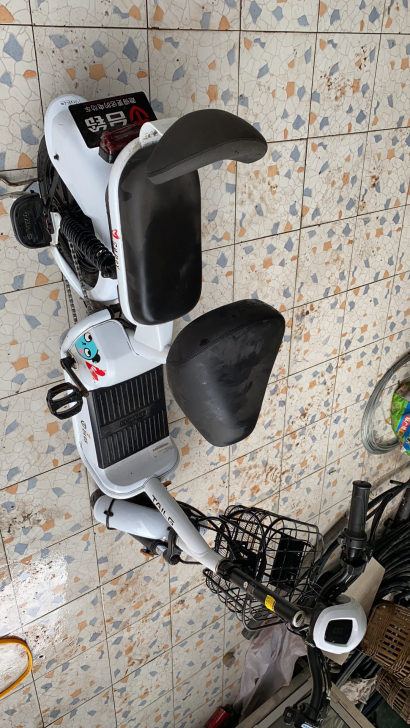 台铃电瓶车 用了一年  充电器 气枪 锁全...