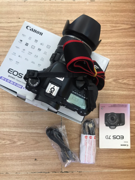 95新佳能7d 17－85单反相机套机家用...