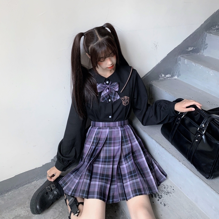 安可原创 光夜影 新款JK制服正统学院风学...