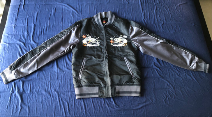 闲置 Evisu 横须贺棒球外套 正品 黑...