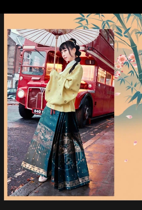 【十三余 小豆蔻儿】[花鸟行吟] 六色交领...