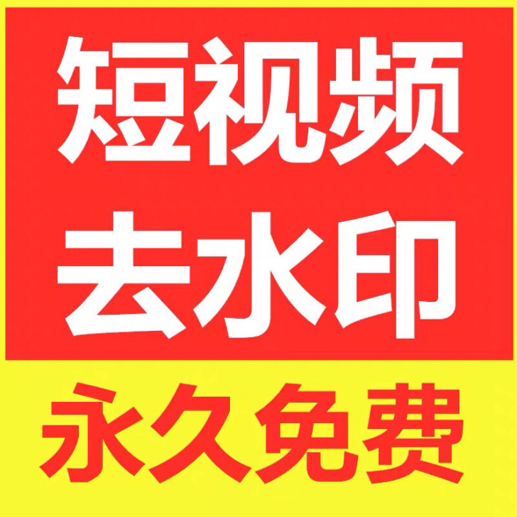 视频去水印软件无痕消除抖音快手一键去除小程...