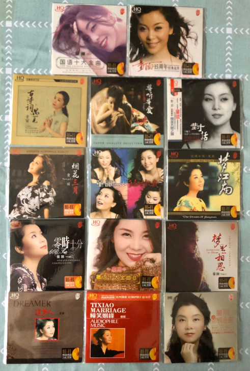 全套童丽24K金碟CD套装 音质靓，效果好...