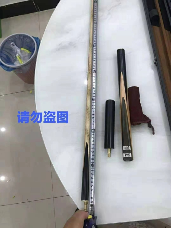 球馆倒闭LP黑鲨大师杆台球杆黑八斯诺克球杆