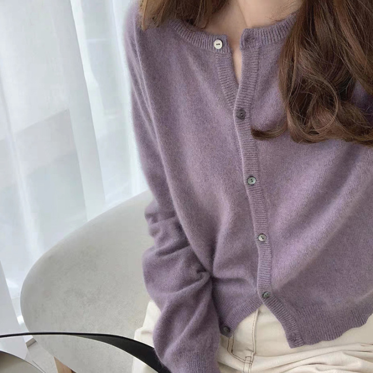 【狂欢价】外搭开衫外套女针织衫上衣2020...