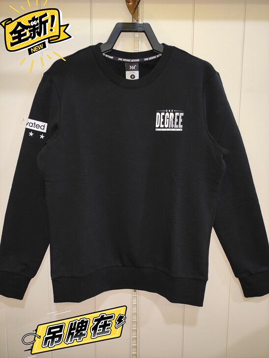 361加绒卫衣 361度圆领套头运动外套 ...