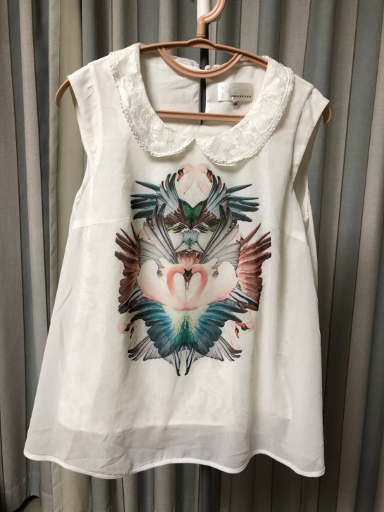 reneevon瑞妮芬专柜正品娃娃衫蕾丝衫...