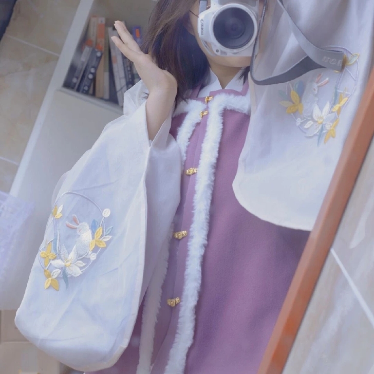 收！！！瑕疵清仓流香满衣原创汉服明制加绒短...