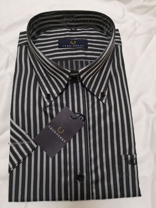 全新feedperry衬衫男士液氨处理短袖...