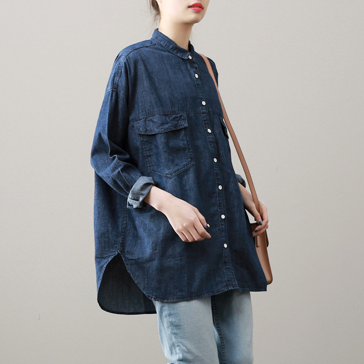 衬衫牛仔宽松休闲时尚百搭外套
