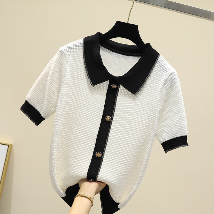 湾湾影 毛针织衫