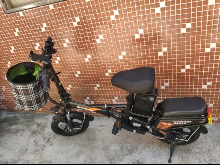 出一台正步拆叠电动车！