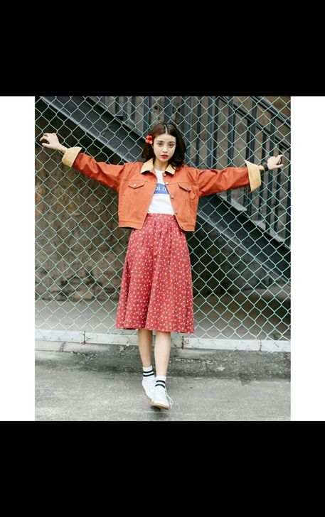 范智乔 爱爱丸  missq家文艺复古碎花...