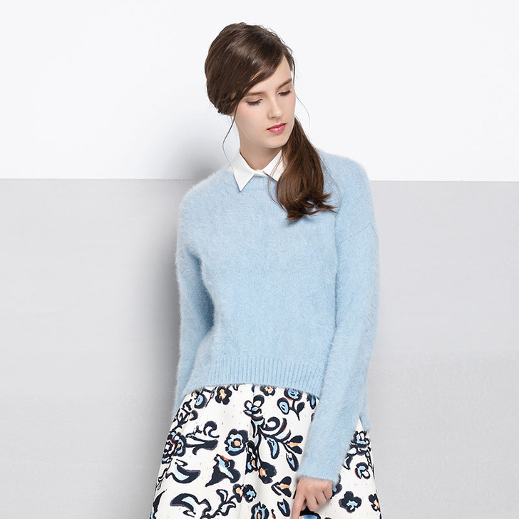 Masfer.SU玛丝菲尔素品牌女装冬羊绒衫