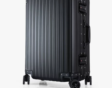 汉客铝镁合金拉杆箱 金属行李箱万向轮全铝框...