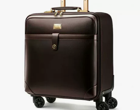 商务登机20寸拉杆皮箱。全新，买小了，未使...