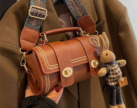 小众设计复古小包包女秋冬2022新款潮百搭...