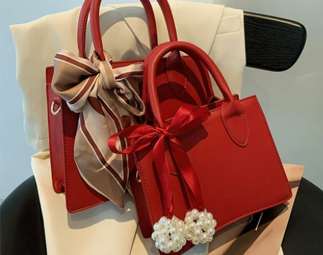 天彩翼飞 女士包包包全新 购于淘宝  只背...