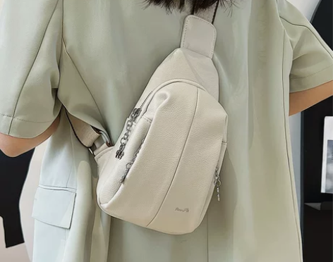 夏季流行胸包女2022新款潮小众设计腰包高...