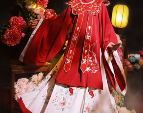 【国庆价】玉术原创汉服女花嫁明制汉服长衫齐...