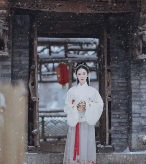 兰若庭 红果果 明制 汉服 上袄L 下裙M...