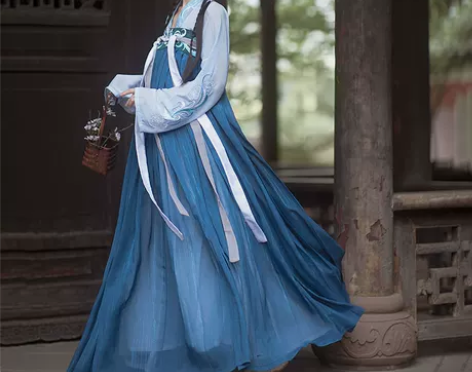 桔屿阿司南汉服女正品原创唐制对襟齐胸襦裙大...