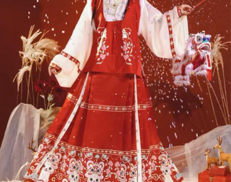 ?茗月萱【如意】汉服女明制比甲立领马面裙拜...