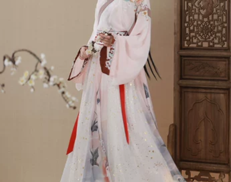 耀春鹿仙晋制汉服女原创正品中国风交领齐腰襦...