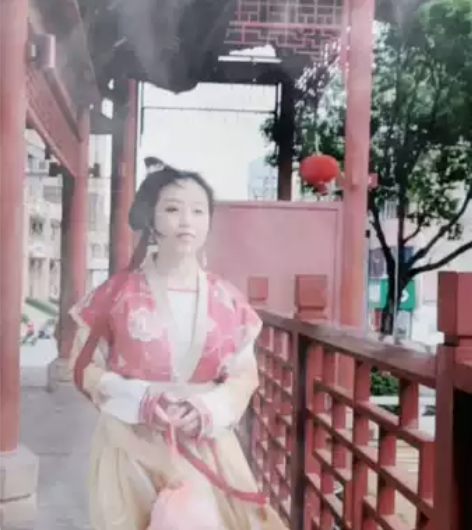 ?耀春醉芙蓉原创汉服女正品中国风超仙齐腰唐...