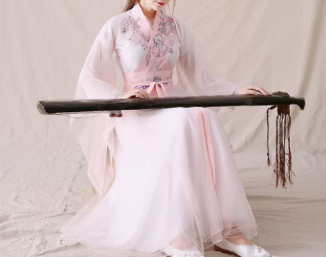 古装仙女飘逸中国风套装超仙仙气汉服襦裙粉色...