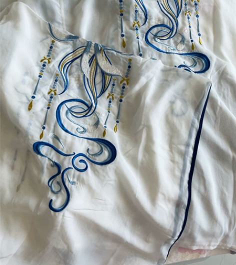 出/科幻 千韵岗琼华齐腰襦裙三件套L码 全...