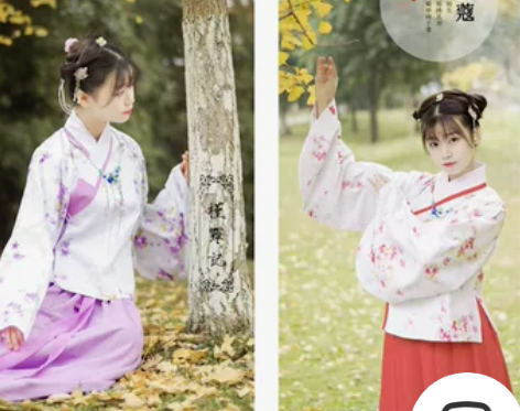 【槿罗记】新款汉服女装明制袄裙闺蜜装  豆...