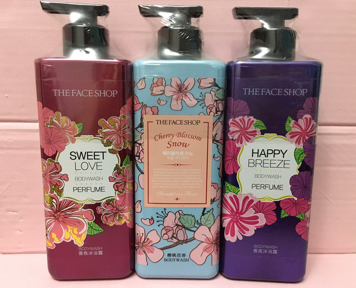 菲诗小铺香水沐浴露500ml!3款颜色!下...