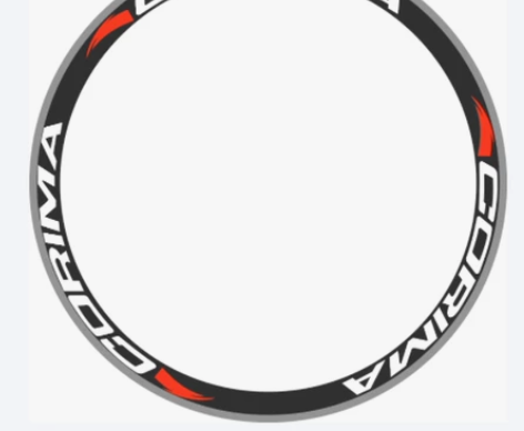 新款CORIMA公路自行车轮组贴纸碳刀圈个...