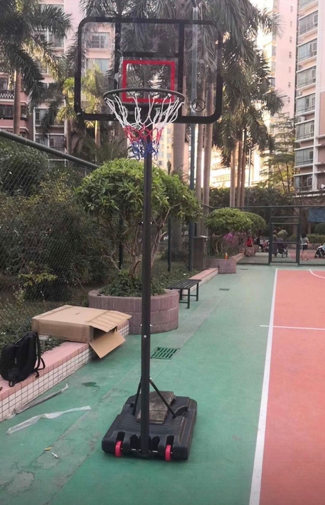 标准高度篮球架成人移动青少年可升降篮球架