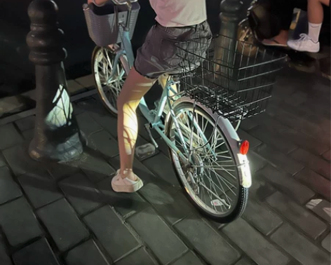 美利达自行车    去年新买的  宝宝不肯...