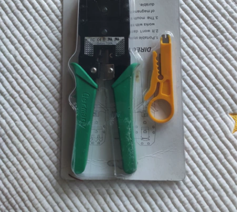 全新网线压线钳一把，九层新网线测试仪一个 ...