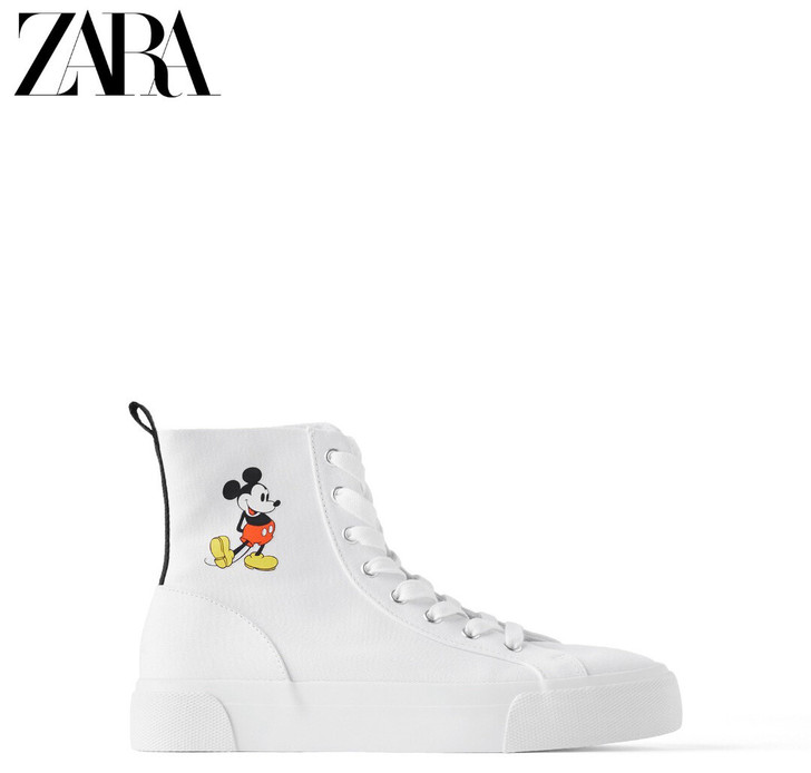 37码9成新广州天河专柜购入zara 米奇...